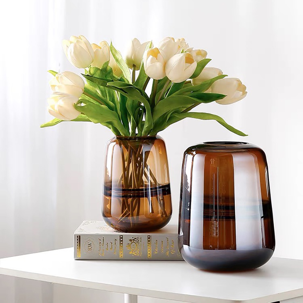 Bình hoa thủy tinh mẫu mới phong cách Bắc Âu decor phòng - PB129