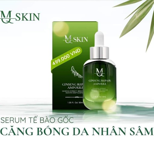 Serum Căng Bóng Nhân Sâm Mq mẫu mới đẹp da