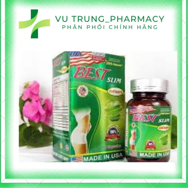 VIÊN UỐNG GIẢM CÂN BEST SLIM COLLAGEN HỘP 40 VIÊN(THỰC PHẨM CHỨC NĂNG)