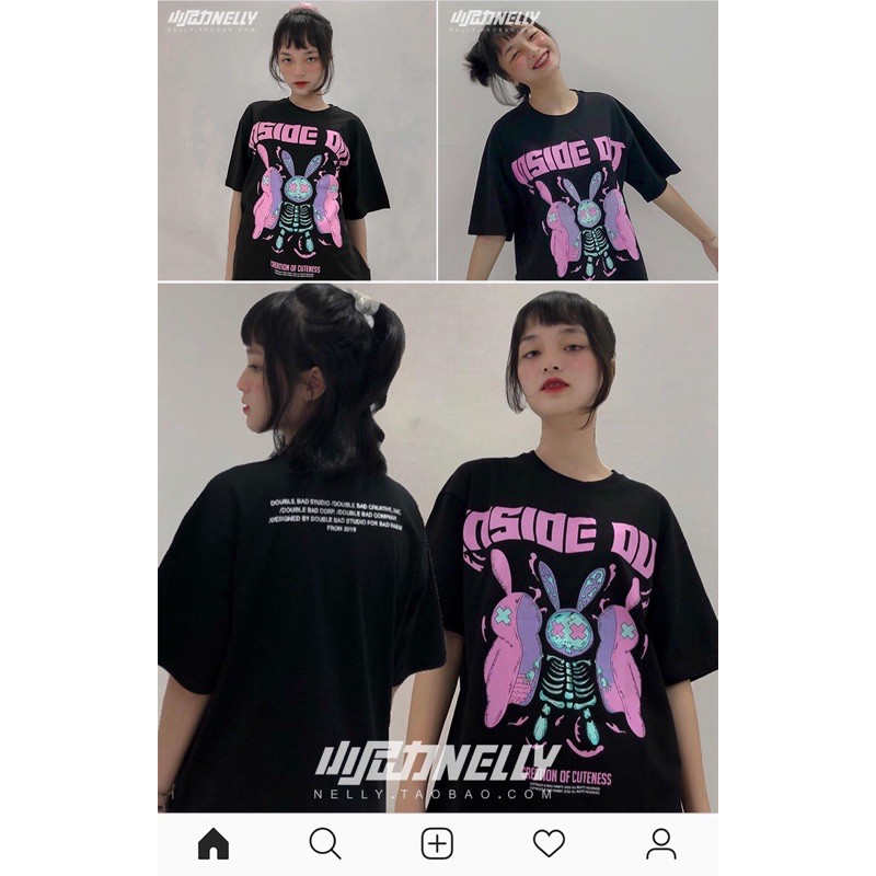 Áo phông nelly (có sẵn) inside out