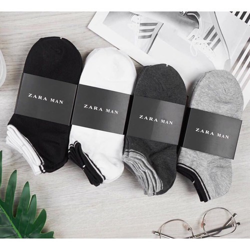 [Chống Hôi Chân] Tất Nam Co Dãn 4 Chiều Cổ Ngắn Thấm Hút Mồ Hôi Tốt Rất Ôm Chân