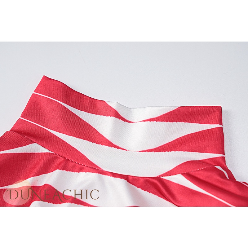 DUNEA Đầm Maxi Không Tay In Họa Tiết Xinh Xắn Dành Cho Nữ