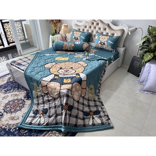 Bộ drap thun lạnh ý 5D cao cấp