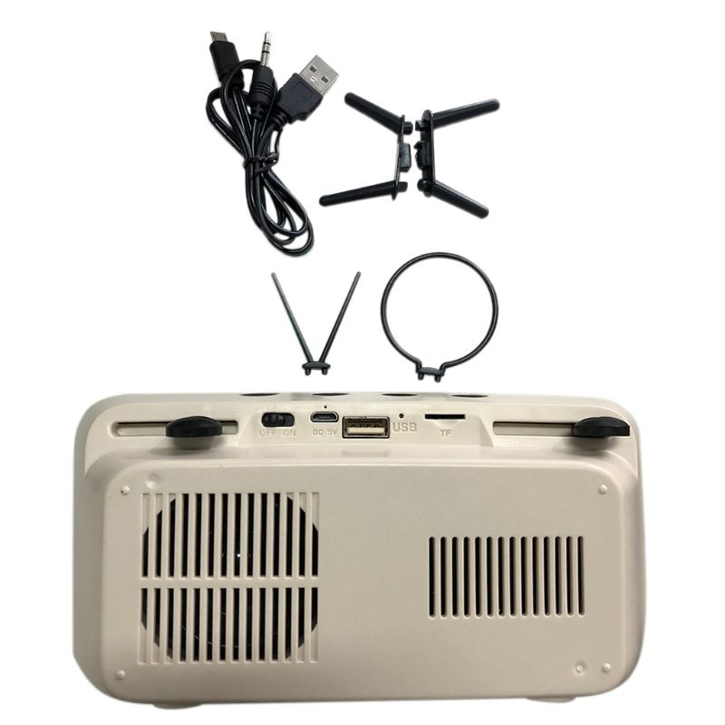 Shas Loa Bluetooth Hình Tròn Âm Thanh Siêu Trầm Cho Các Hoạt Động Ngoài Trời Hoặc Cắm Trại