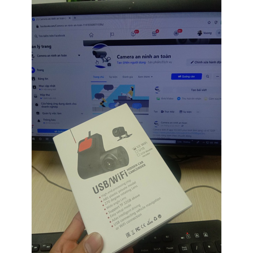 CAMERA HÀNH TRÌNH V2 WIFI APP ROADCAM | BigBuy360 - bigbuy360.vn