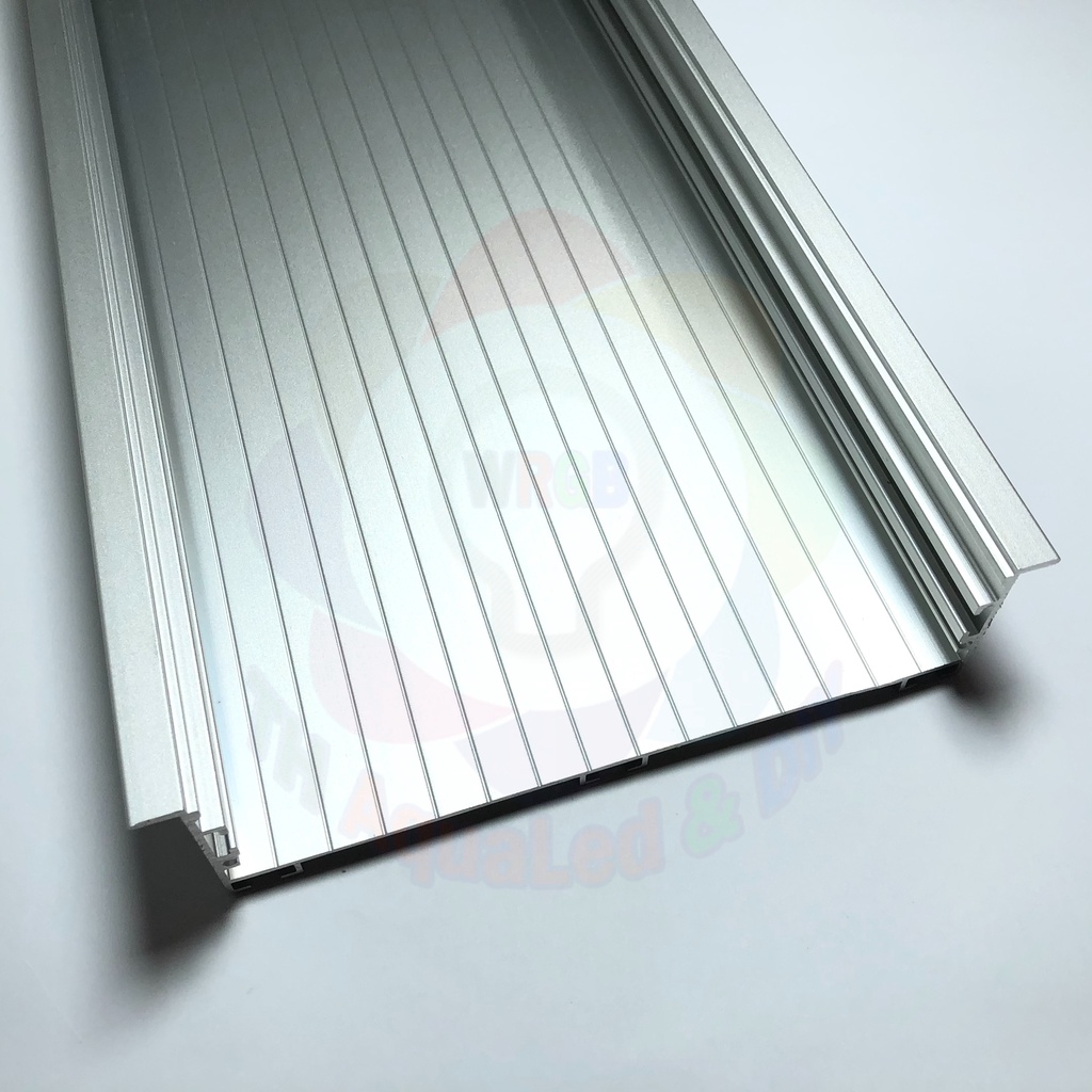 Máng nhôm TH150 kèm máng mica mờ. Kích thước 90cm - 150cm