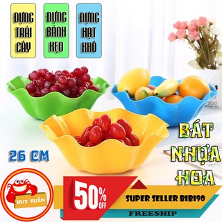 Bát nhựa hình hoa