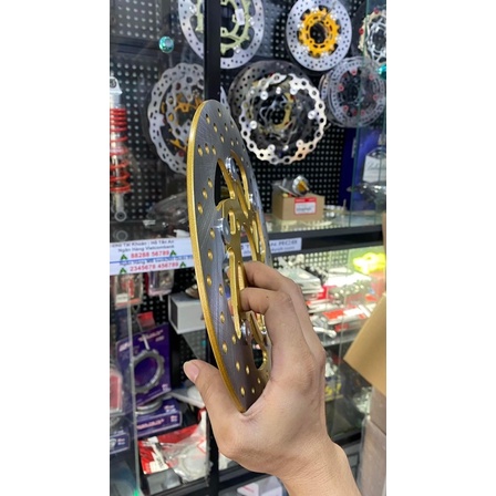 Đĩa yaz Enkei 4 lỗ ra 260mm có hàng.  Gắn như zin cho winner đi mâm 4 lỗ. Dày 300mm. Thép siêu cứng