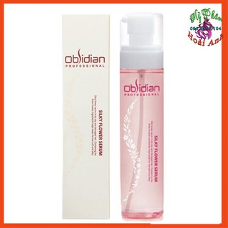Huyết thanh obsidian silky flower serum phục hồi tóc khô hư tổn 110ml korea