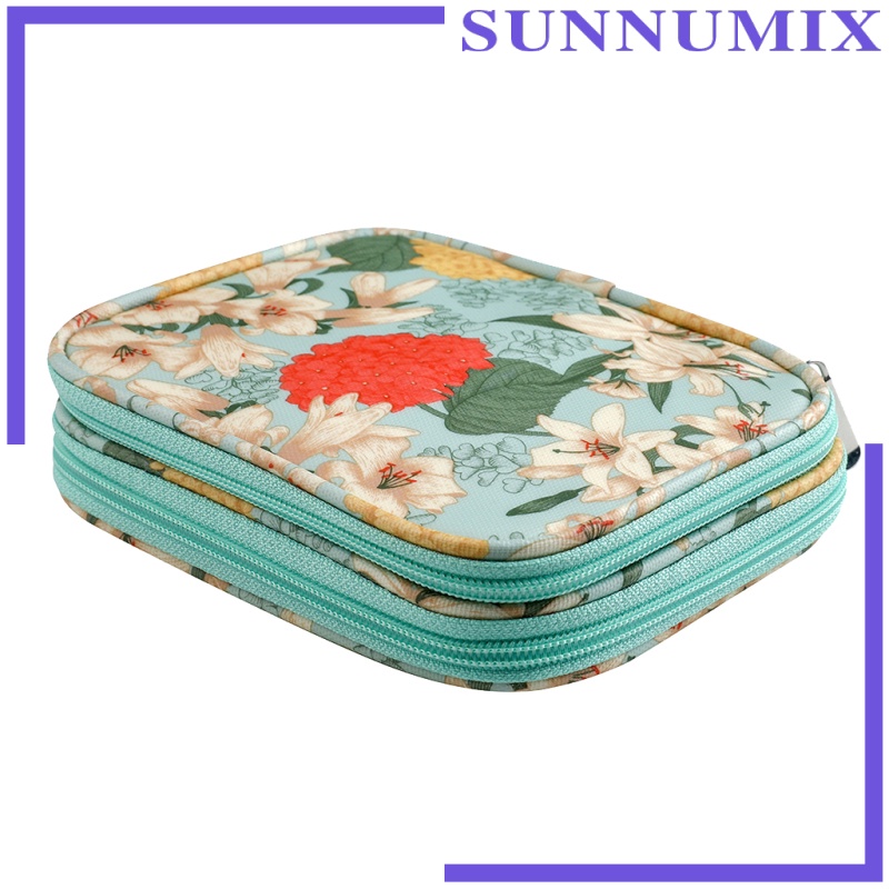 [Sunnimix] Túi Rỗng Đựng Kim Móc Len Màu Hồng