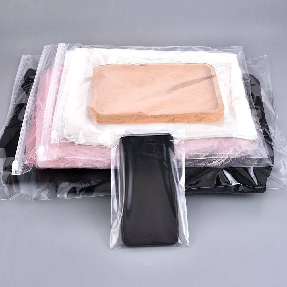 Túi Zip Nhựa Trong Suốt Dày Dặn Đựng Đồ Tiện Dụng