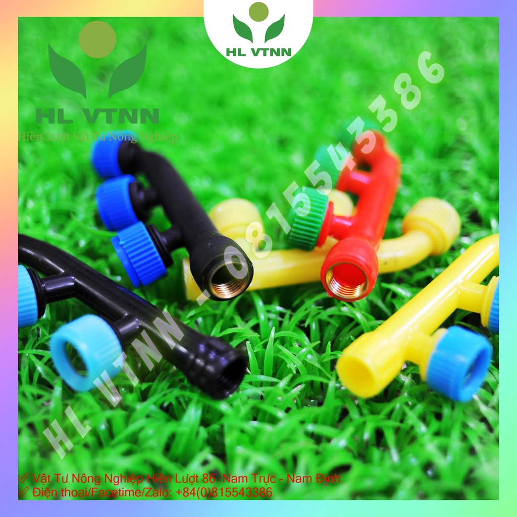 Béc phun sương,tưới cây,phun mưa,phun thuốc,đầu phun sương, béc xịt 3 đầu -HL VTNN
