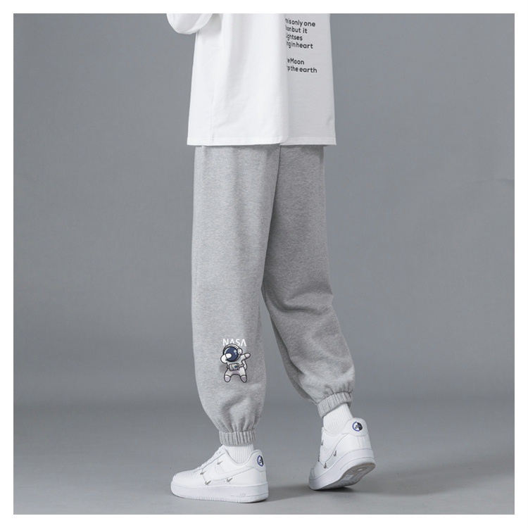Quần Ổng Rộng Dáng Suông Nam Nữ Unisex - Quần Jogger Phi Hành Gia Chất Vải Umi Dày Dặn Hai Màu Trắng, Đen