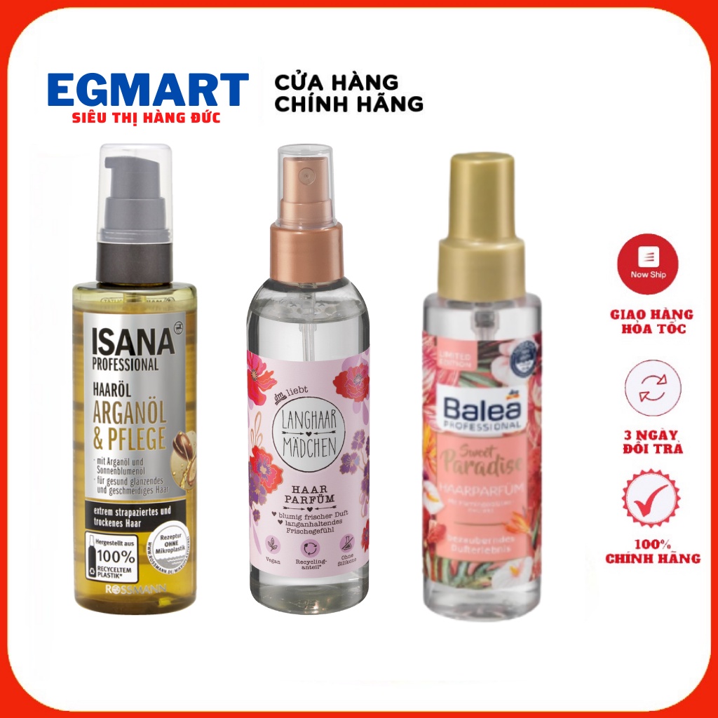 [Nội Địa Đức] xịt tóc nước hoa Balea Sweet