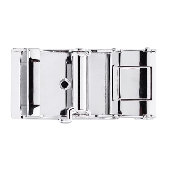 Đầu khóa da bò Huy Hoàng 3,5 phân đầu trắng màu đen, nâu, vàng bò HP9116-17-18