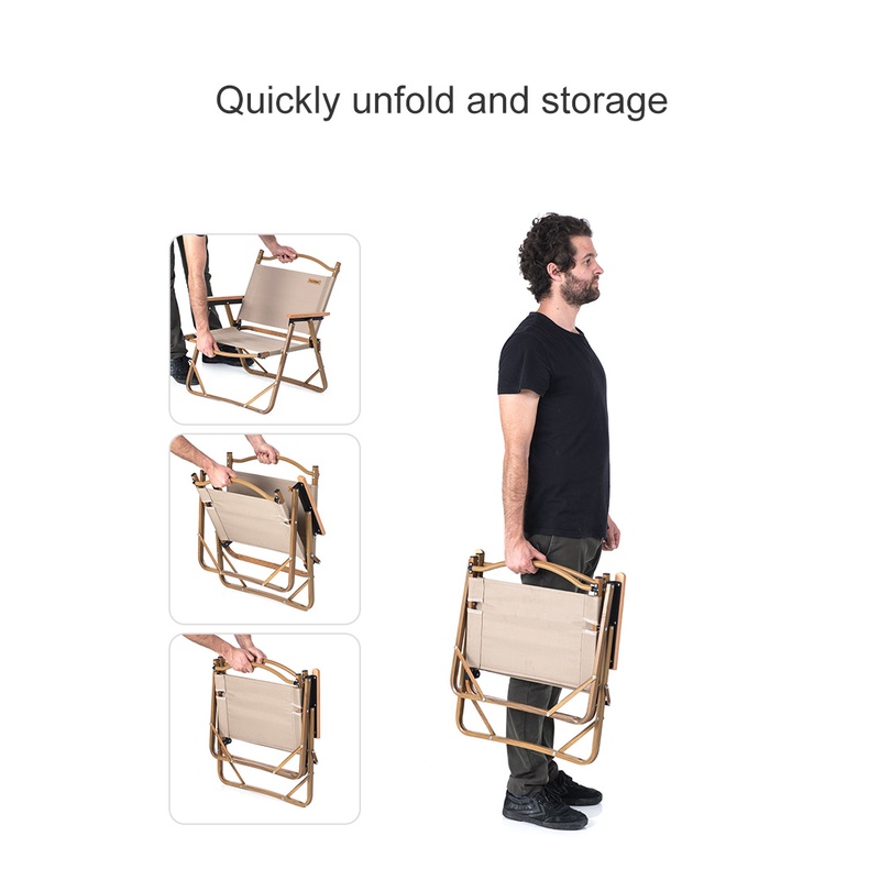 Ghế Gấp Dã Ngoại Naturehike MW02 Khung Nhôm NH19Y002-D