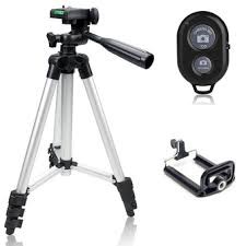 Bộ 1 Tripod 3110 + 1 Giá đỡ điện thoại + 1 Remote