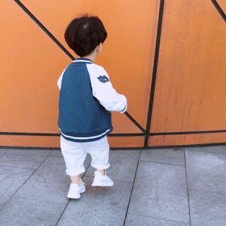 Áo khoác nỉ bomber gấu vịt thỏ