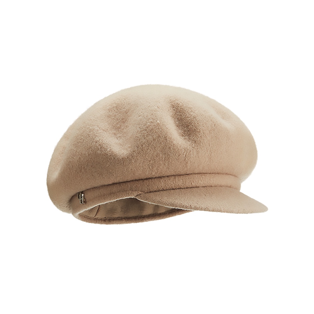 OhSunny Mũ beret vải len giữ ấm thời trang Hàn Quốc cho nữ