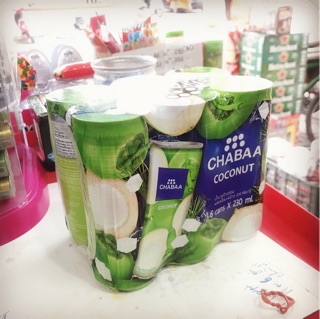 Nước dừa non Chabaa Thái Lan lon 230ml