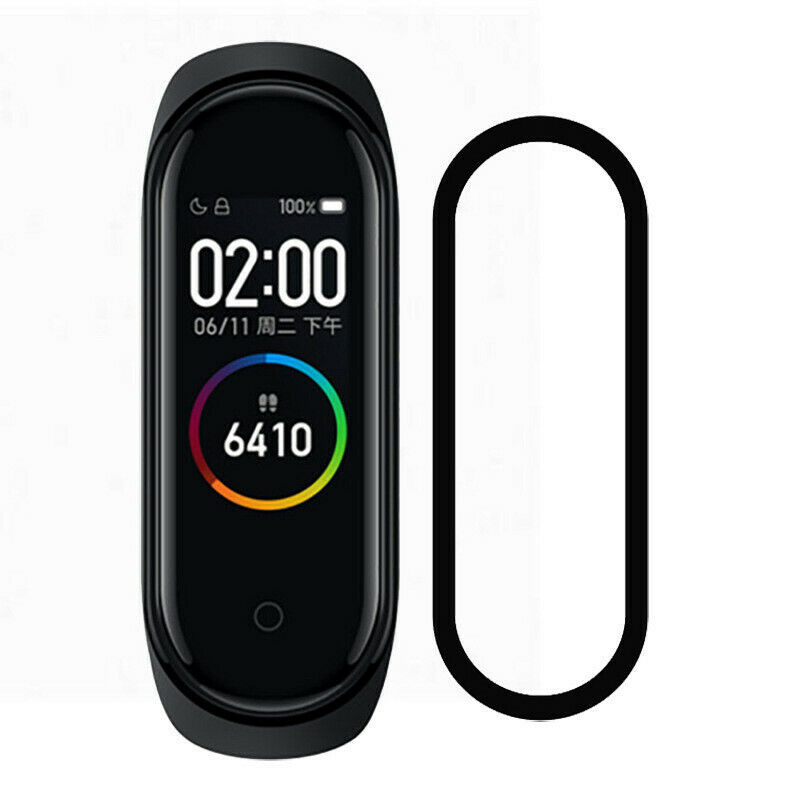 Dây Đeo Bảo Vệ Toàn Diện Màn Hình Hd Viền Cong Cho Đồng Hồ Thông Minh Xiaomi Mi Band 4 / 5 20d / 4 / 5