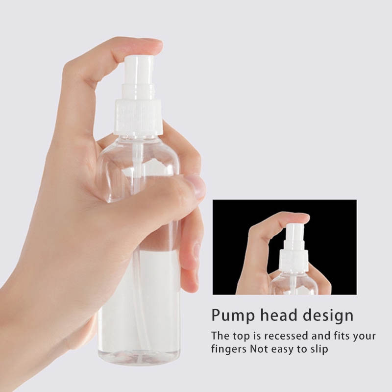 Chai xịt dạng rỗng trong suốt dùng để chiết nước hoa tiện lợi bằng nhựa 60ml