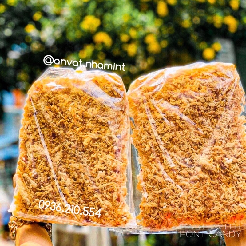 Cơm cháy chà bông siêu sốt ruốc - 2 LOẠI VUÔNG/TRÒN ĐÁY NỒI - Cơm BAO GIÒN THƠM NGON - Ăn vặt Hà Nội