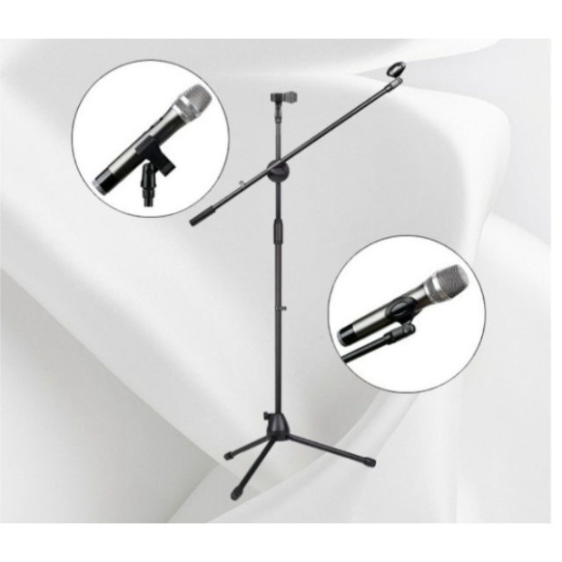 Chân đế đứng kẹp Micro bom mic stand-chân đế micro sân khấu