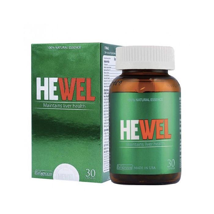 HEWEL Viên uống giải độc gan bổ vệ tế bào gan