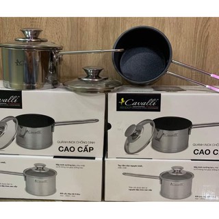 NỒI QUẤY BỘT. QUÁNH NẤU BỘT INOX SIZE 12 CHO BÉ.