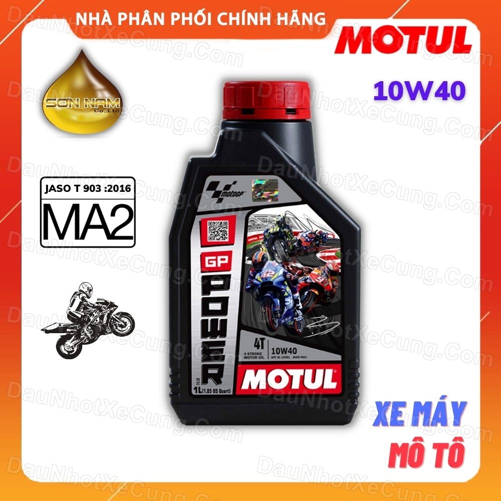 Nhớt xe máy 4 thì cao cấp MOTUL GP POWER 4T 10W40