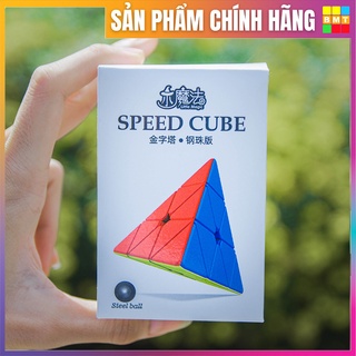 Rubik Tam Giác YuXin Little Magic Pyraminx, biến thể 4 mặt cấu trúc bi, đồ chơi giá rẻ