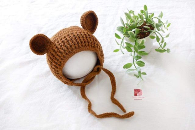 Nón len handmade đơn giản xinh xắn mẫu không phân biệt trai gái