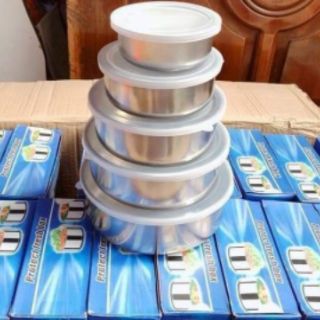 Bộ thố inox 5 cái