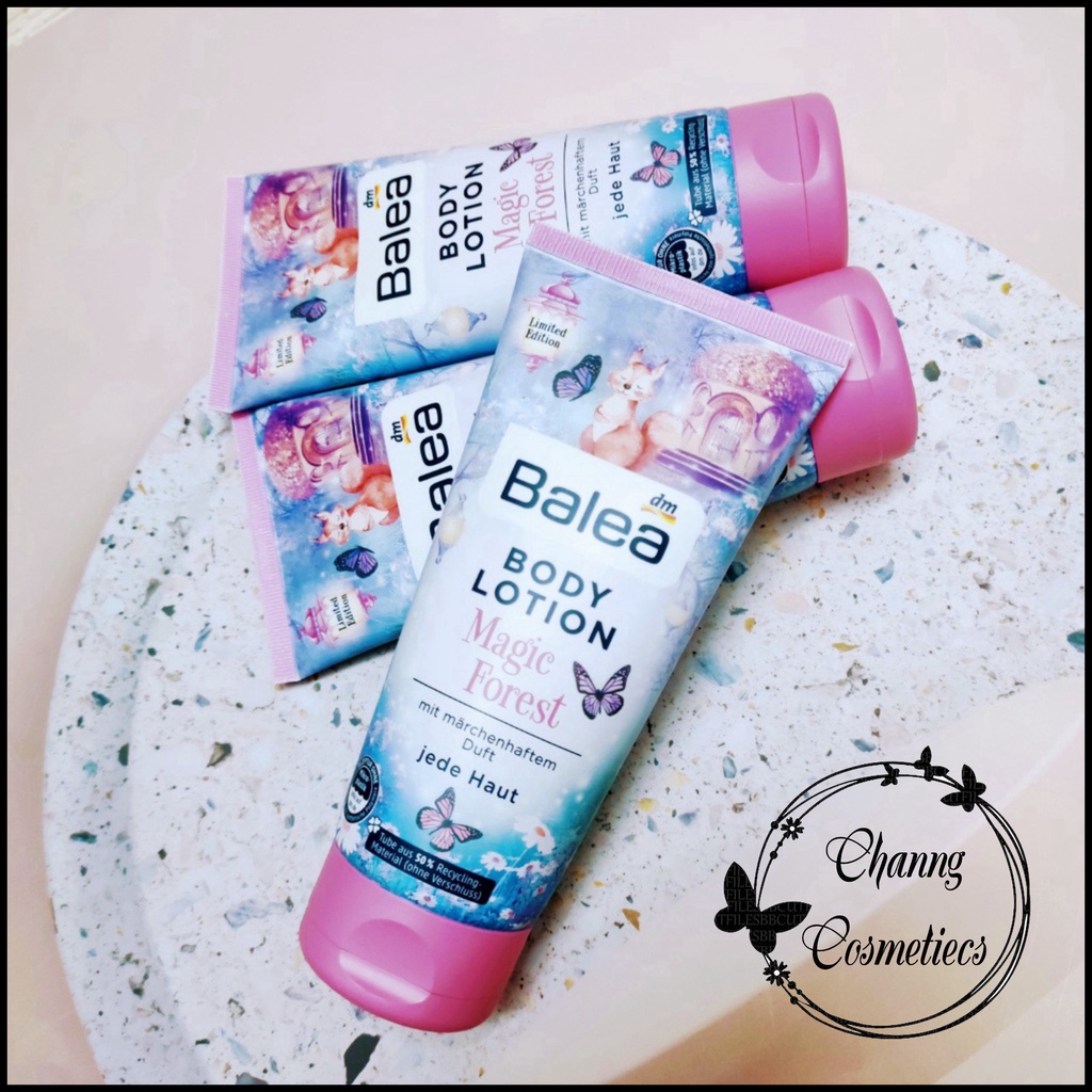 Dưỡng thể Balea Magic Forét bản giới hạn tuýp 200ml hàng Đức đủ bill