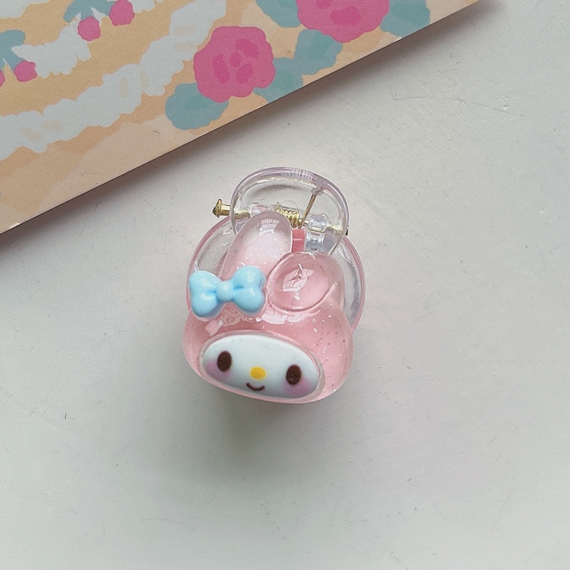 Kẹp Tóc Trong Suốt Thiết Kế Đáng Yêu Thời Trang Hàn Quốc Cho Nữ