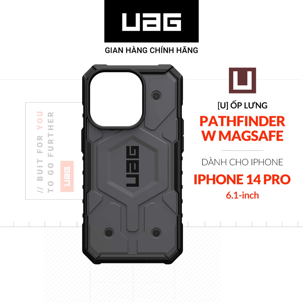 Ốp Lưng UAG PATHFINDER w MAGSAFE Cho iPhone 14 Pro [6.1 INCH]