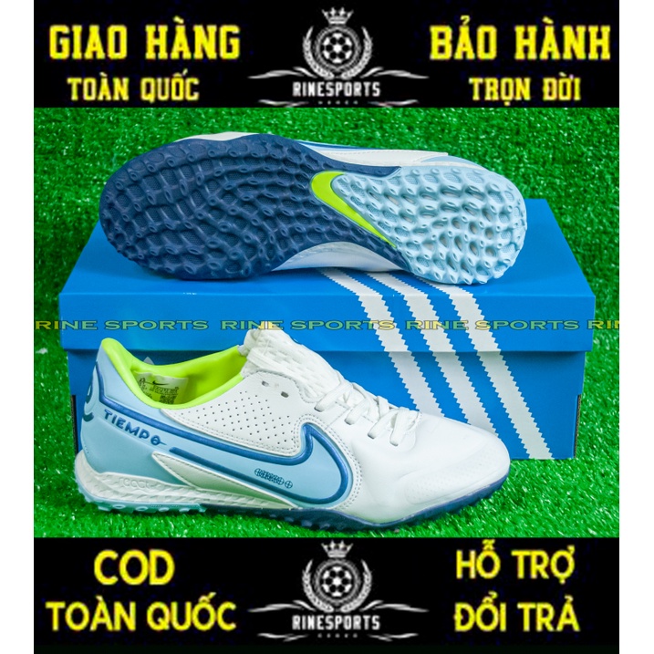 GIÀY BÓNG ĐÁ NHÂN TẠO TF Mercurial Vapor 13 PRO XANH,TRẮNG - Tiempo Legend 9 Club Pro XÁM ,TRẮNG CAM HÀNG SUPER THAILAND