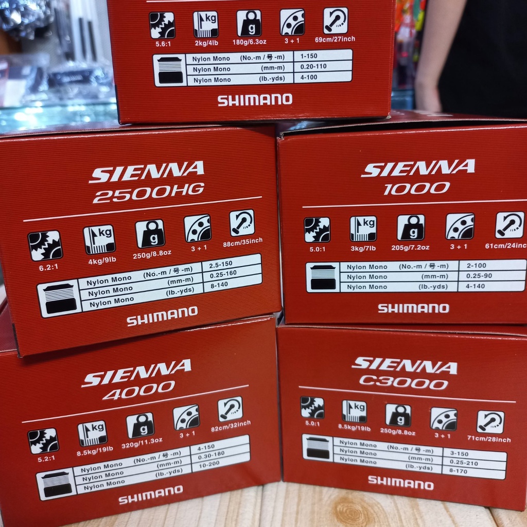 Máy Shimano Sienna
