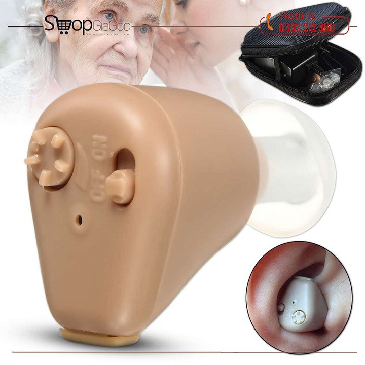 Máy Trợ Thính Không Dây Sử Dụng Pin Sạc Axon K-88 - Máy trợ thính nhét tai
