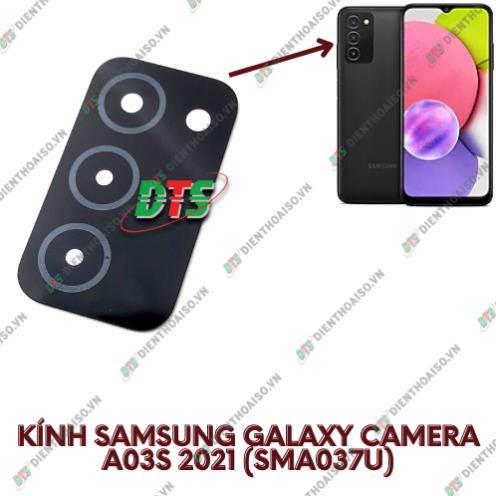 Kính camera samsung A03S 2021 kèm keo dán