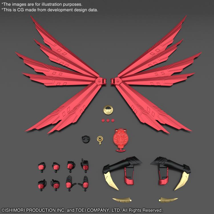 Mô Hình Lắp Ráp Figure-rise Standard Kamen Rider OOO Tajadoru Combo (tặng kèm action base)