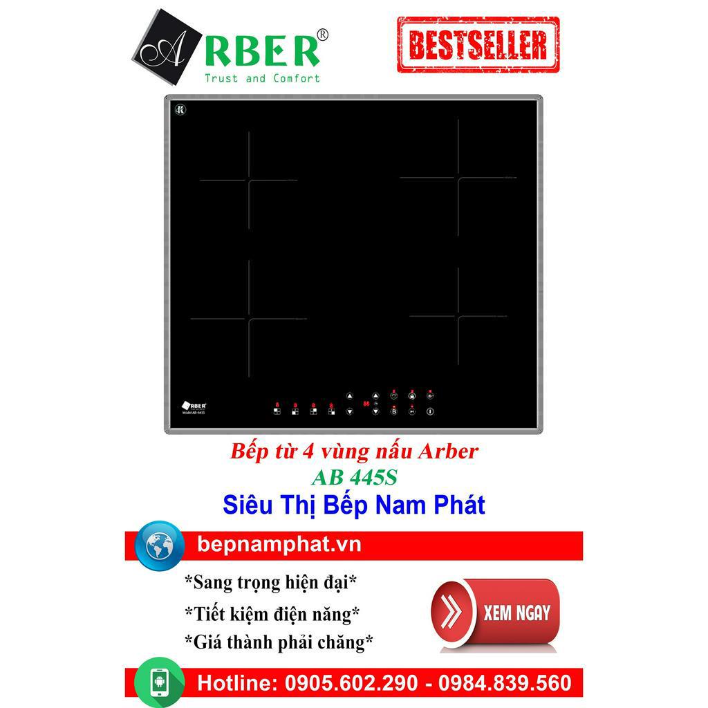 Bếp Từ Bốn Arber AB445S - Thiết Kế Hiện Đại, Tiết Kiệm Năng Lượng