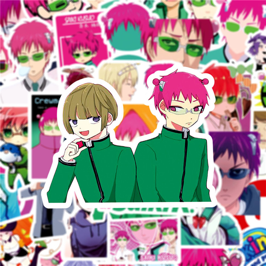 ❉ Saiki Kusuo no sai-nan - Series 01 Anime Cartoon Stickers ❉ 50Pcs/Set Fashion DIY Waterproof Doodle Decals Stickers