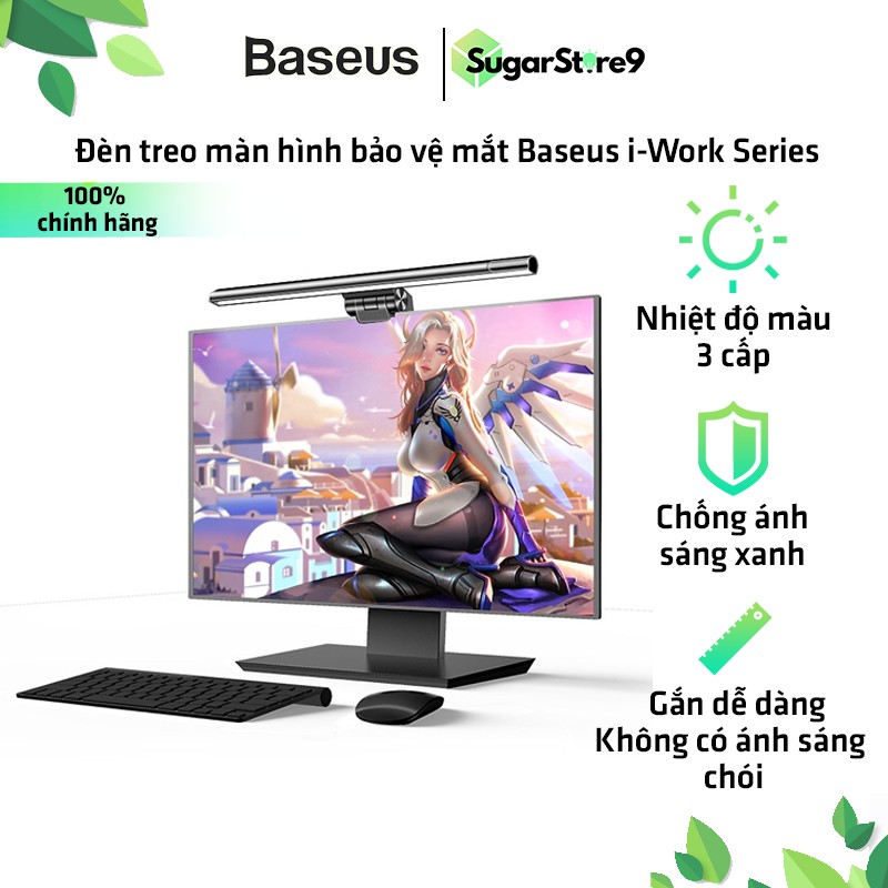 Đèn LED Máy Tính - Đèn Gắn Màn Hình Bảo Vệ Mắt Baseus i-Work Series