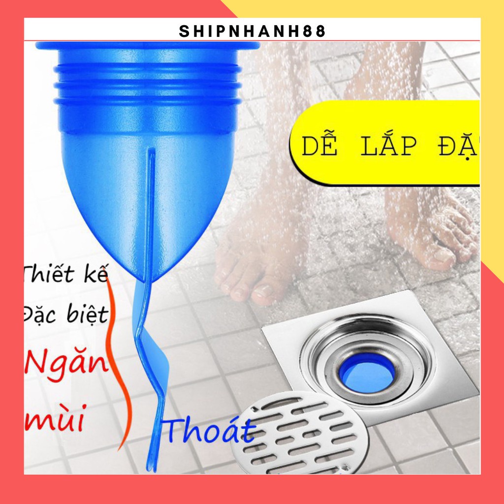Bịt nắp bồn rửa, cống thoát nước ngăn mùi hôi, côn trùng 88146 KOREA STORE88