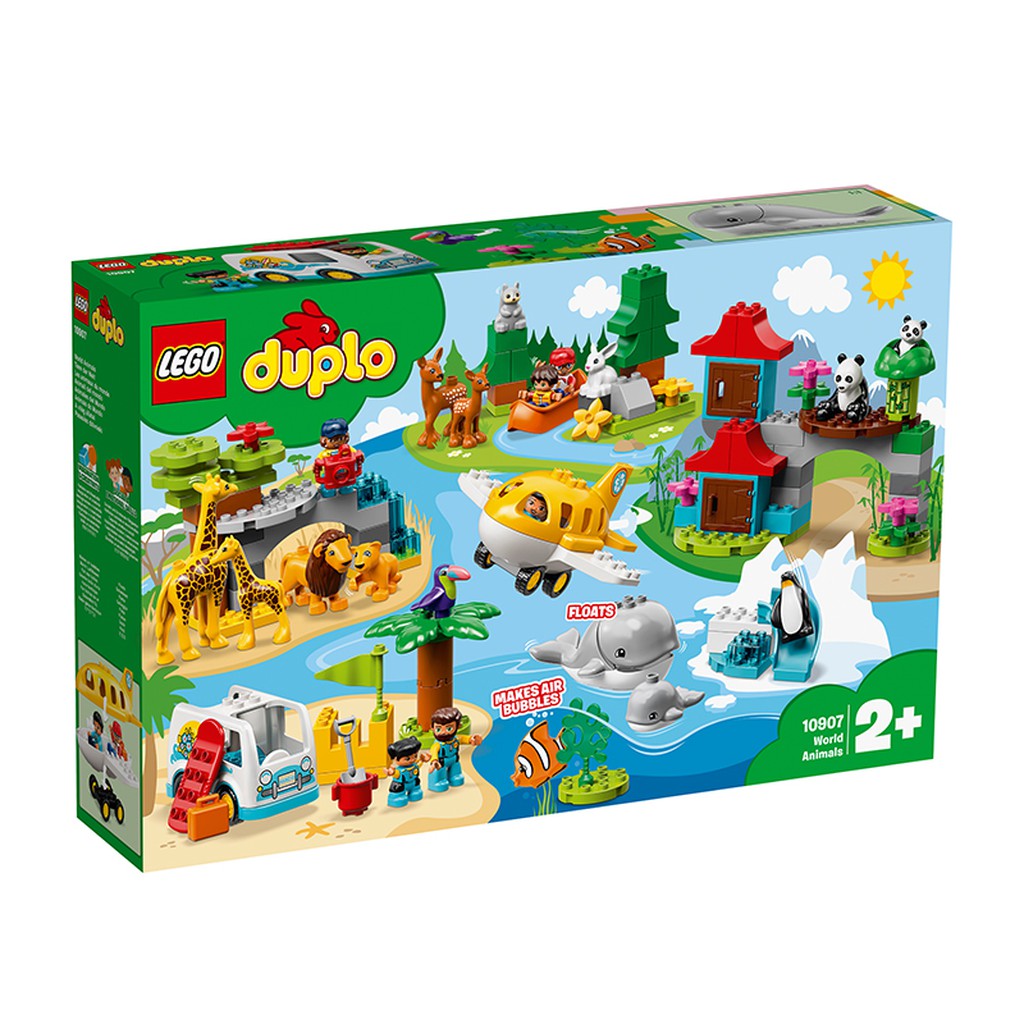 LEGO DUPLO 10907 Thế Giới Động Vật Hoang Giã ( 121 Chi tiết)