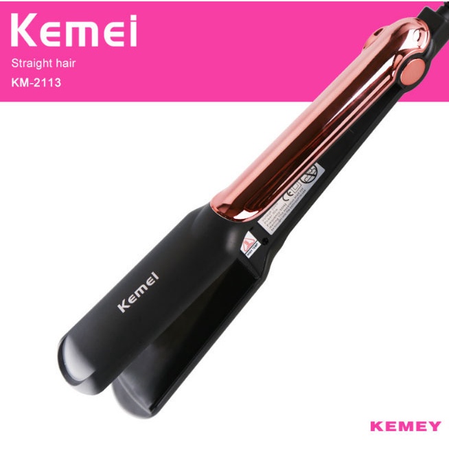 Máy duỗi tóc 2in1 Kemei km-2113 - BX3078