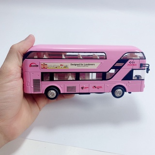 Mô Hình Xe Sắt Bus Hai Tầng