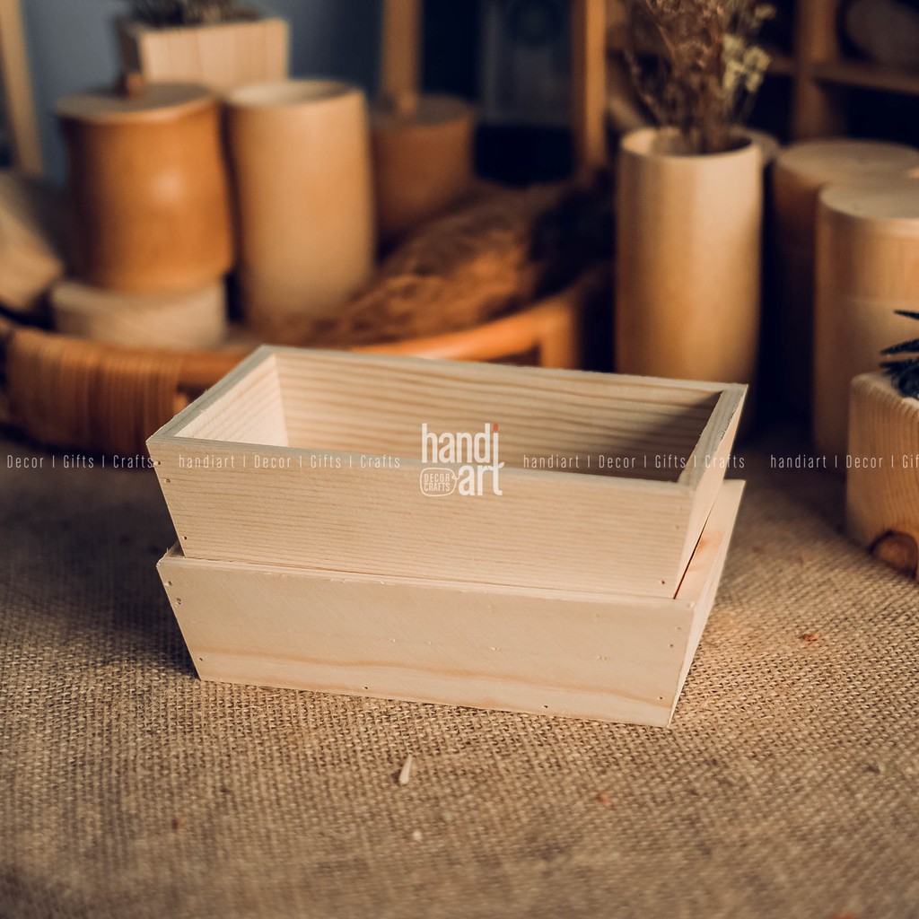 Hộp gỗ đựng đồ ăn - Hộp gỗ đựng sản phẩm - wooden food tray | BigBuy360 - bigbuy360.vn